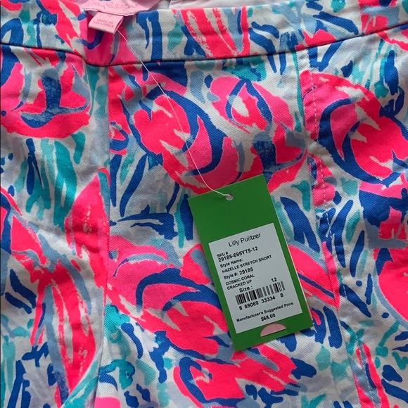 NWT Hazelle stretch short in cracked up - Picture 3 of 5